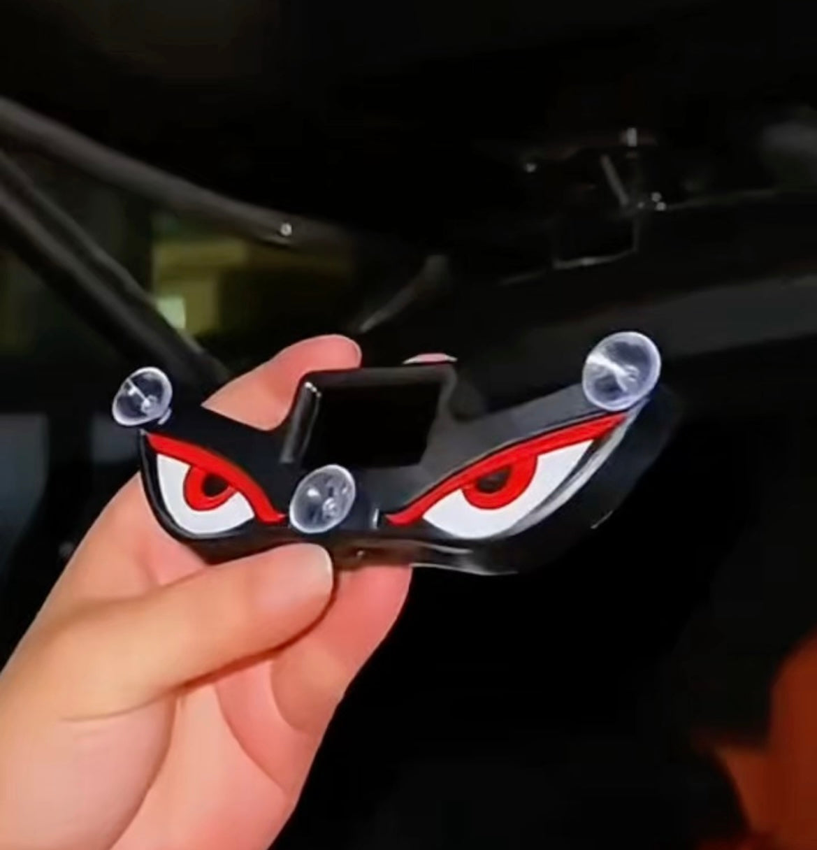 Velo-Pro™ Solar Demon Eye LED Car Light - 180° Stealth Stealth Glow & Type-C Charging