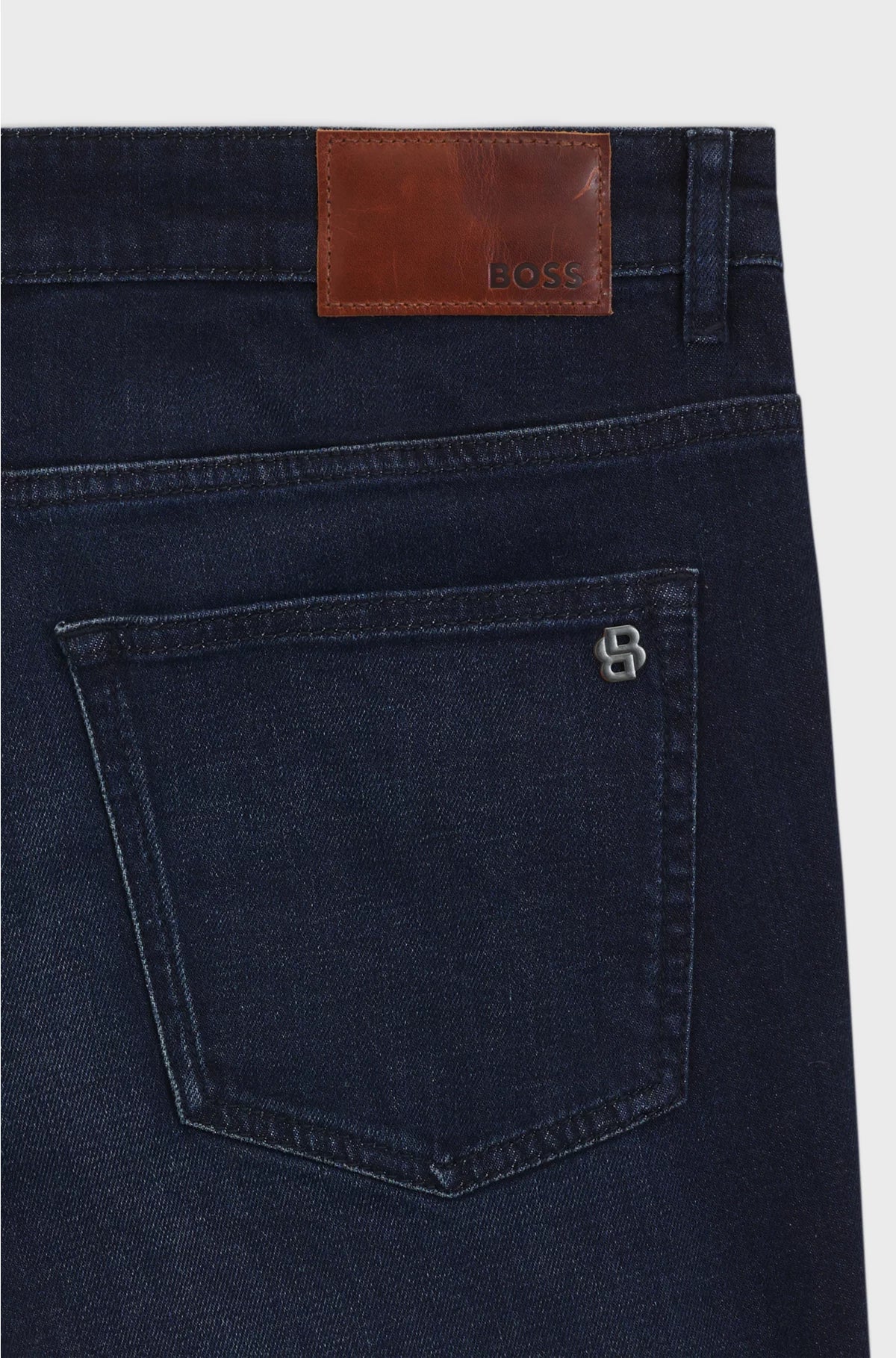 DELAWARE SLIM-FIT JEANS IN PURE-BLUE COMFORT-STRETCH DENIM